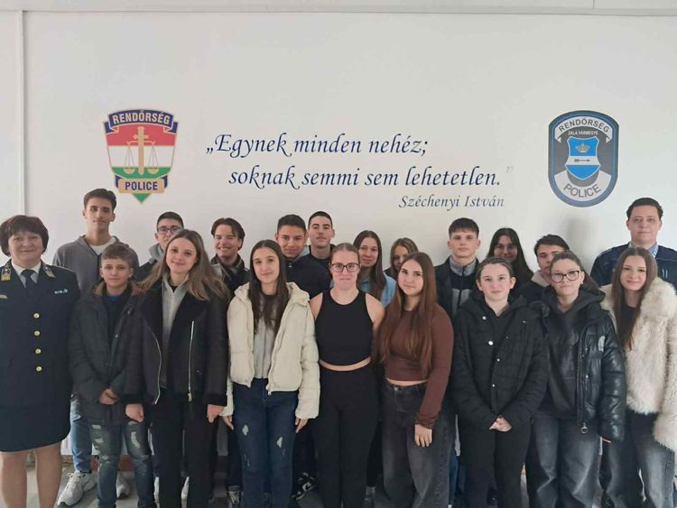 Meglátogattuk a Zalaegerszegi Rendőrkapitányságot!